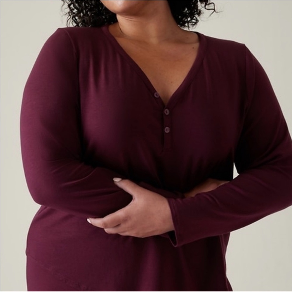 Athleta Nighttime Bliss Sleep Top